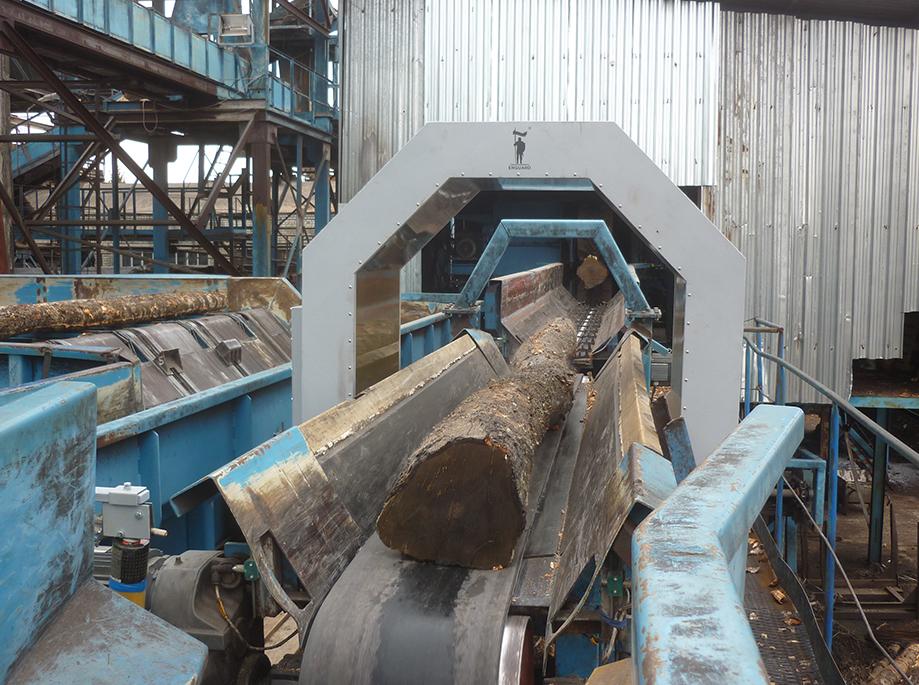 ERGA ERGUARD CM conveyor metal detector for woodworking industry was manufactured