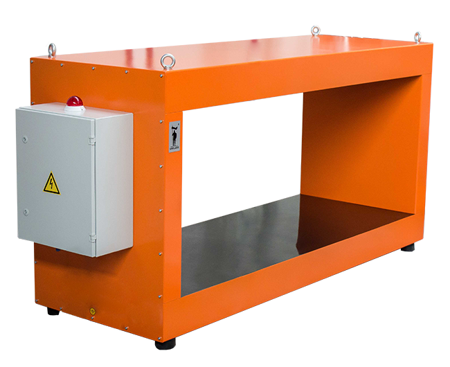 ERGUARD DCM conveyor dismountable metal detector